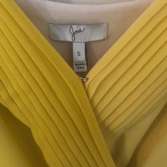 Joie Ives Maxie Dress in yellow - Picture 6 of 7